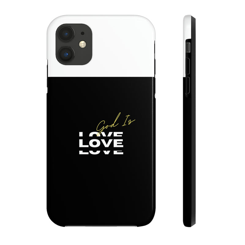 God is Love Tough Phone Cases, Case-Mate