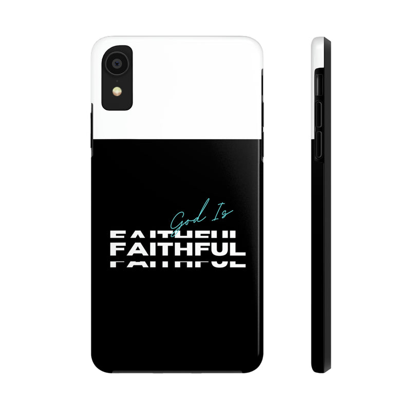 God is Faithful Tough Phone Cases, Case-Mate