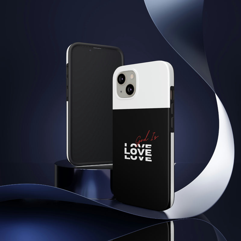 God is Love Tough Phone Cases, Case-Mate