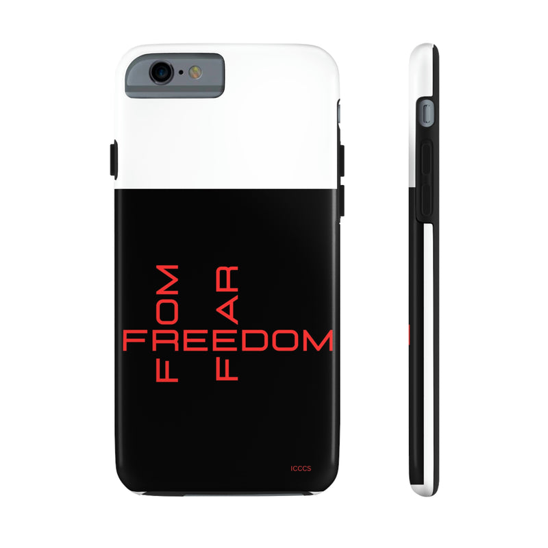 Freedom From Fear Tough Phone Cases, Case-Mate