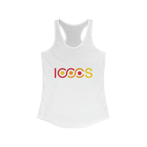 ICCCS Women's LOGO Ideal Racerback Tank - Black