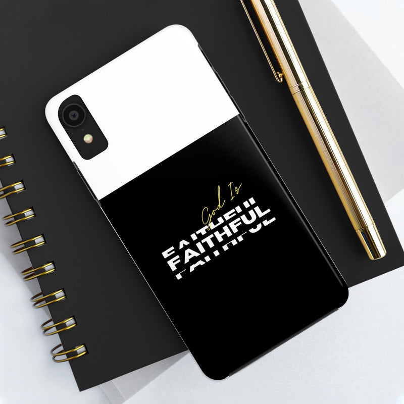 God is Faithful Tough Phone Cases, Case-Mate