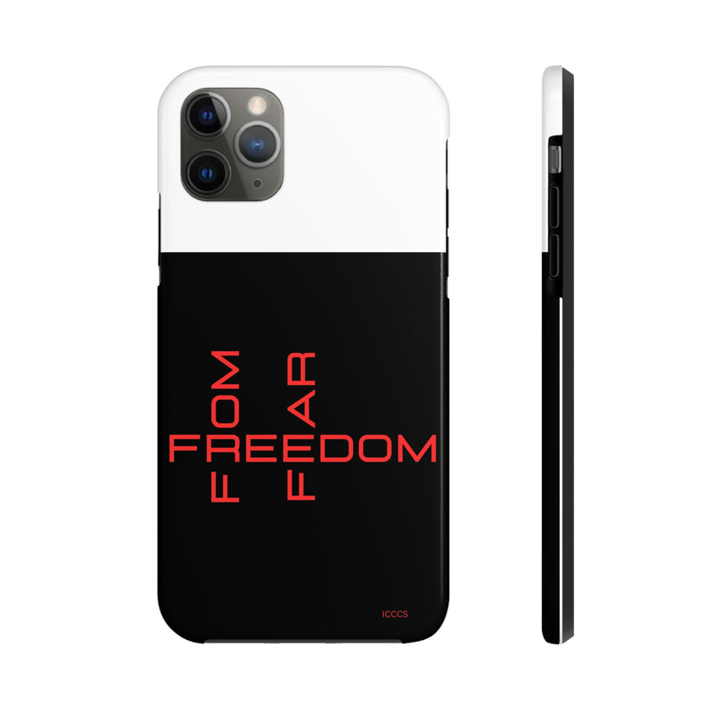 Freedom From Fear Tough Phone Cases, Case-Mate