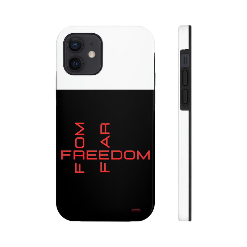 Freedom From Fear Tough Phone Cases, Case-Mate