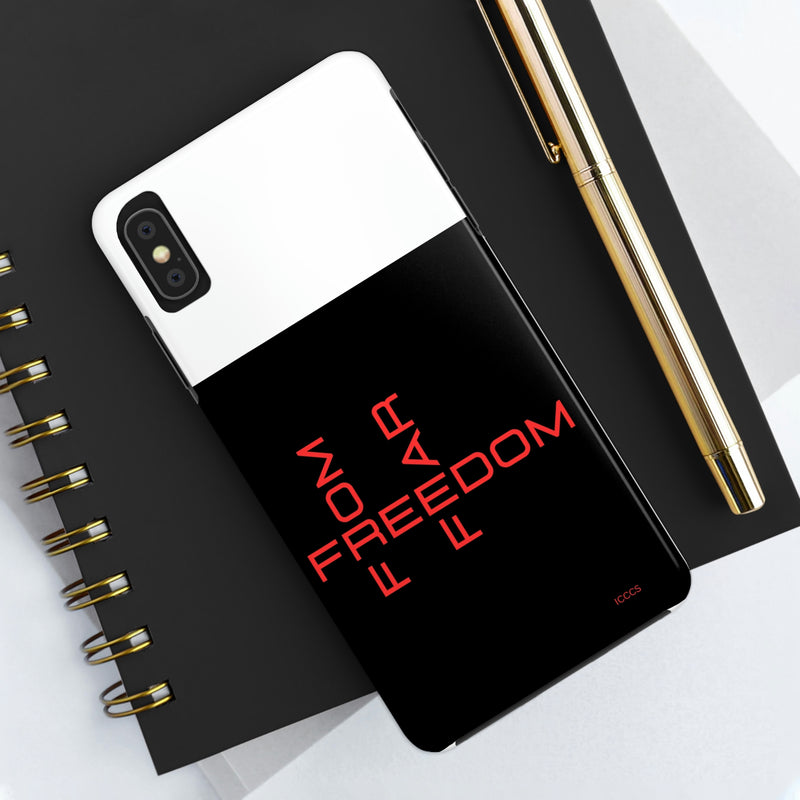 Freedom From Fear Tough Phone Cases, Case-Mate