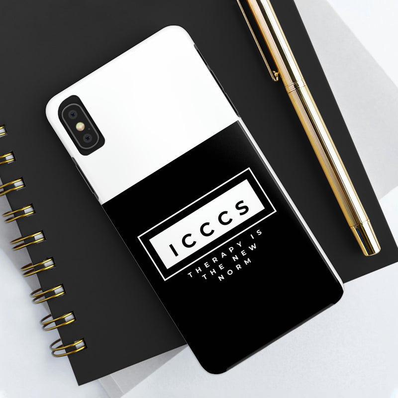 ICCCS Therapy is the New Norm Tough Phone Cases, Case-Mate