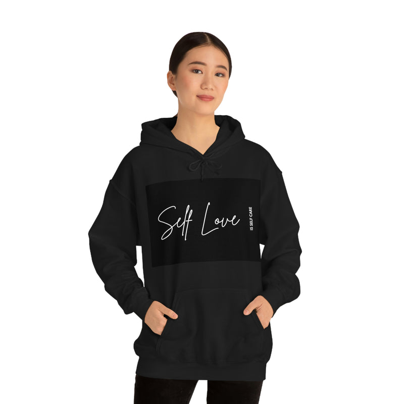 Self Love Is Self Care Unisex Heavy Blend™ Hooded Sweatshirt