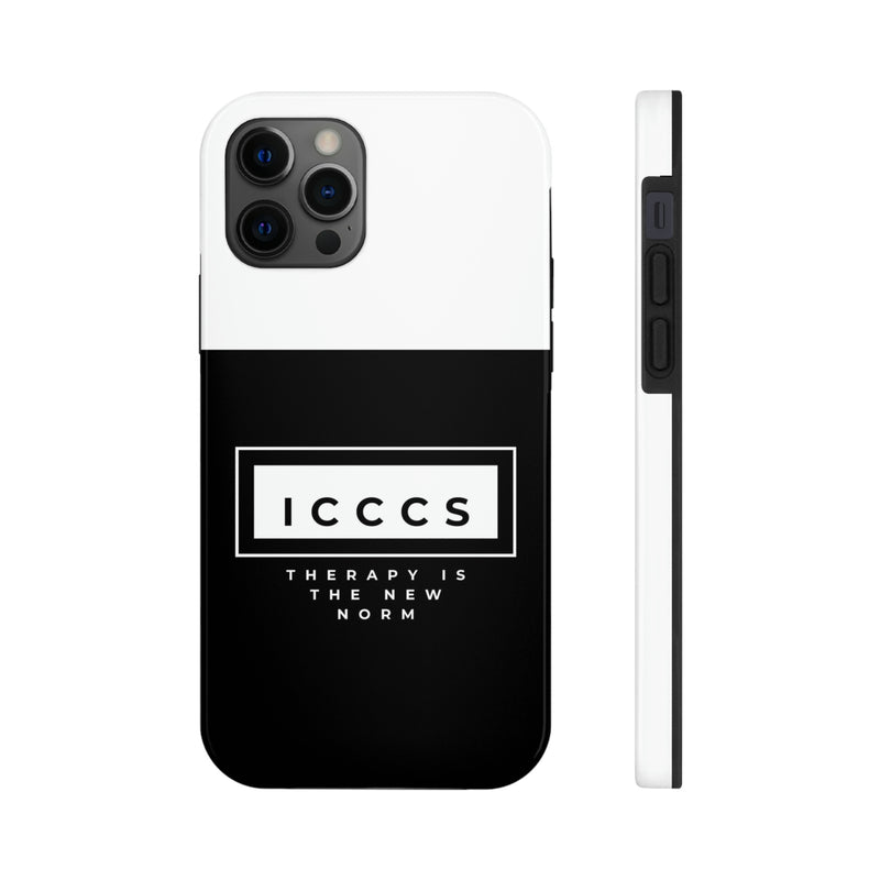 ICCCS Therapy is the New Norm Tough Phone Cases, Case-Mate