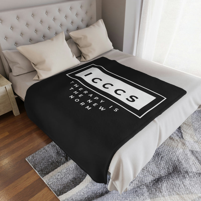 Therapy is the New Norm Minky Blanket