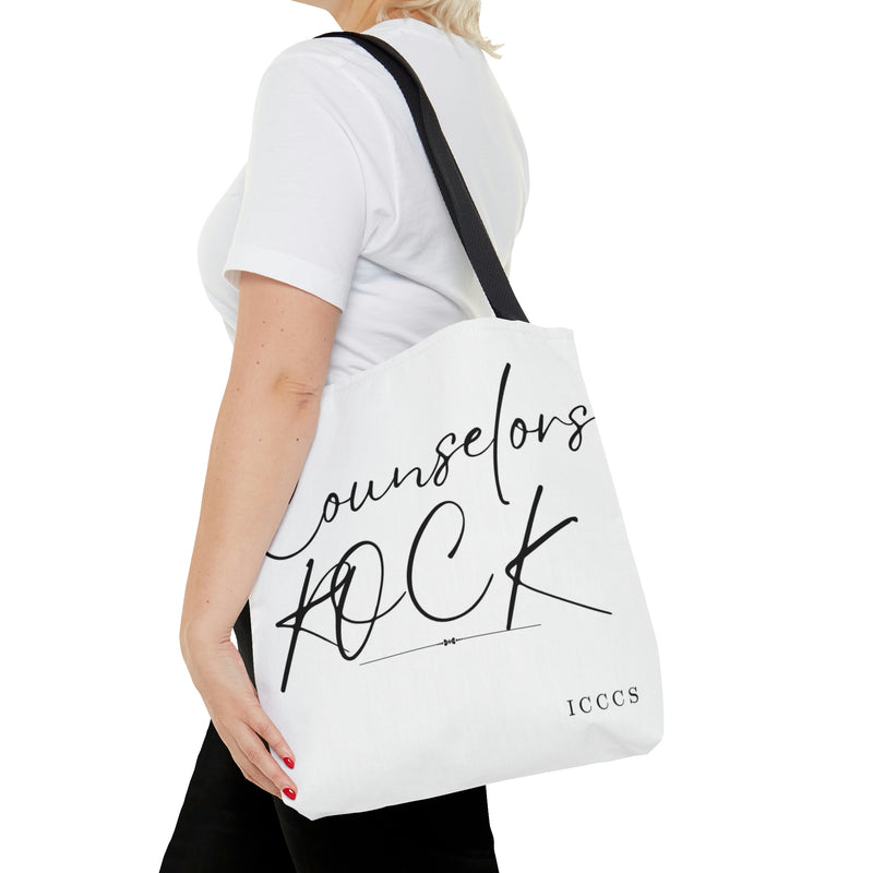 Counselors Rock AOP Tote Bag