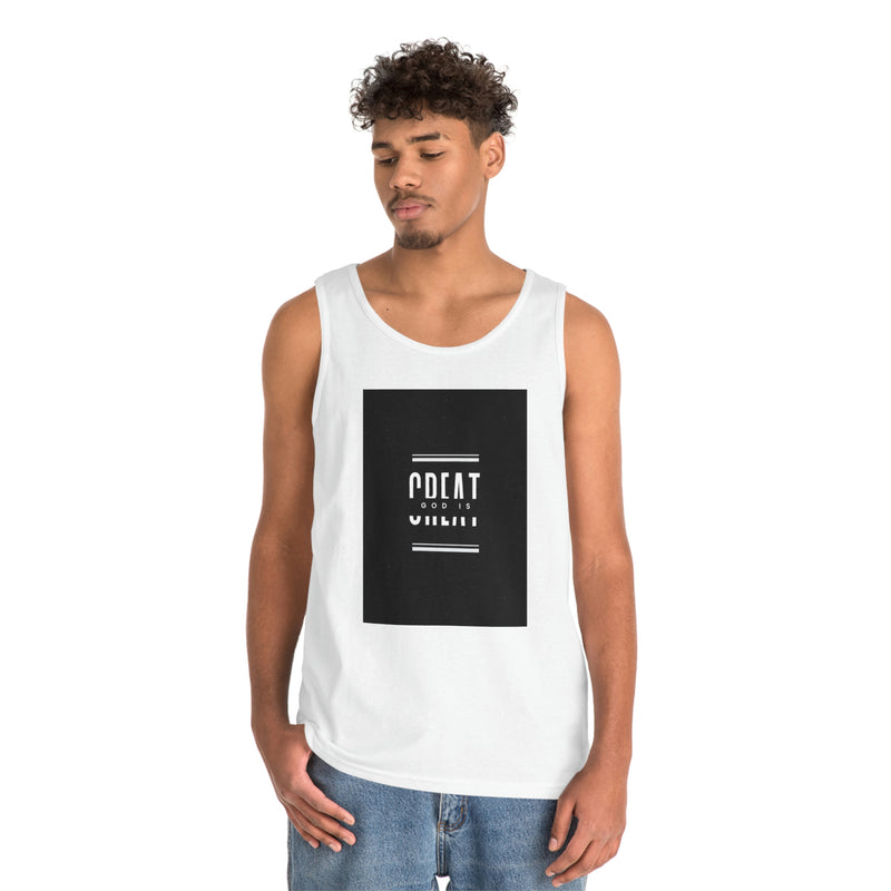 God is Great Unisex Heavy Cotton Tank Top