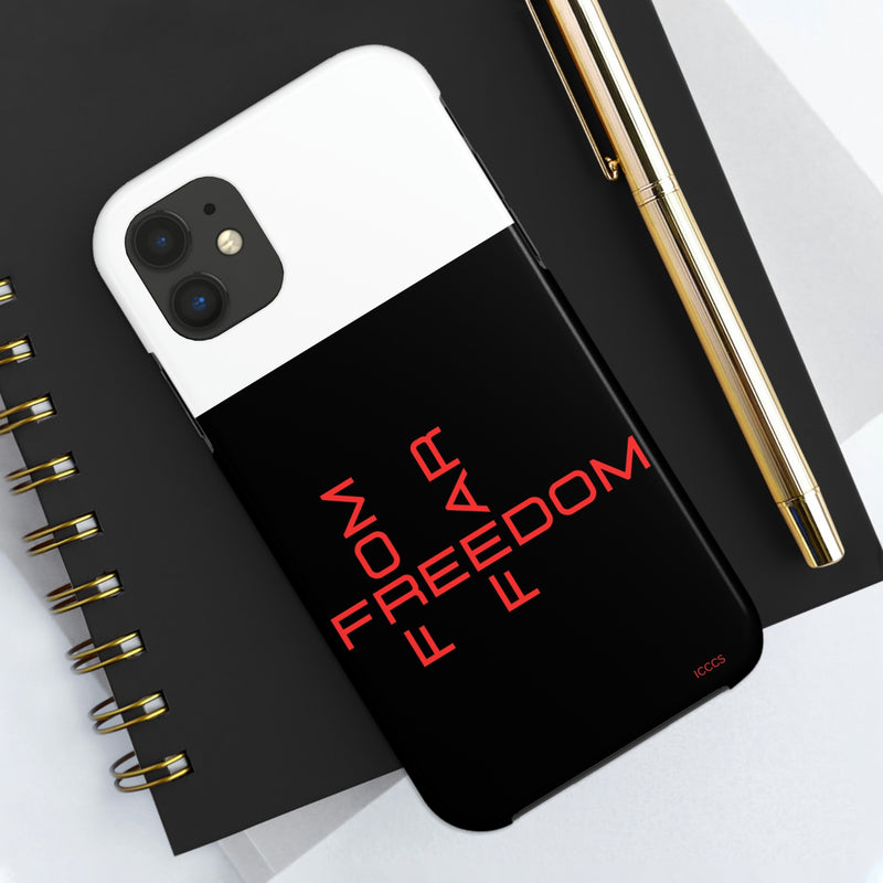 Freedom From Fear Tough Phone Cases, Case-Mate