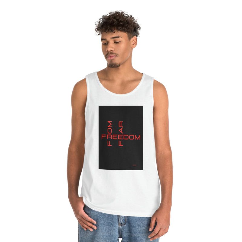 Freedom From Fear Unisex Heavy Cotton Tank Top