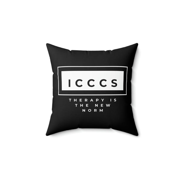 ICCCS Therapy Is The New Norm Spun Polyester Square Pillow