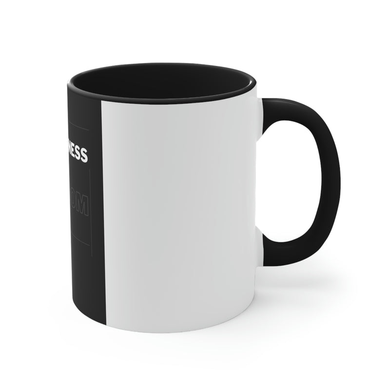 Forgiveness Freedom Accent Coffee Mug, 11oz