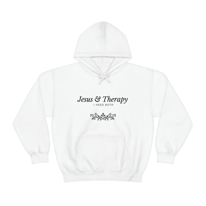 Jesus & Therapy Unisex Heavy Blend™ Hooded Sweatshirt