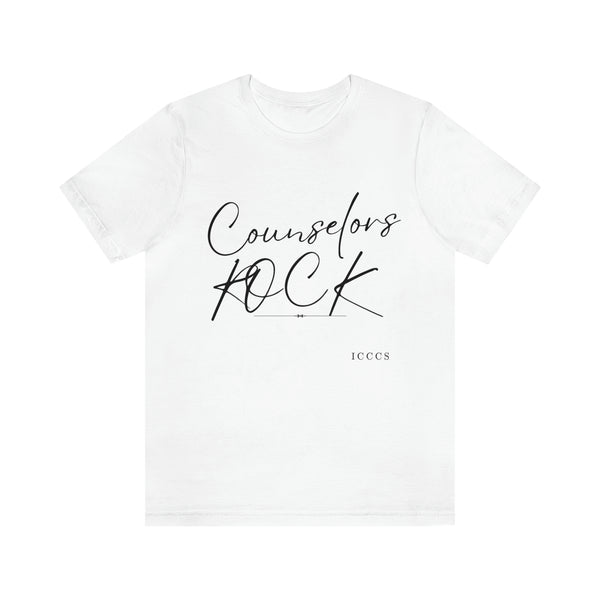 Counselors Rock Unisex Jersey Short Sleeve Tee