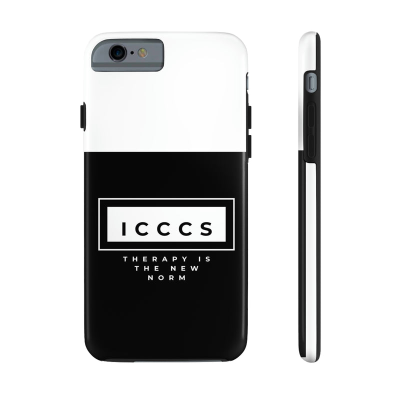 ICCCS Therapy is the New Norm Tough Phone Cases, Case-Mate