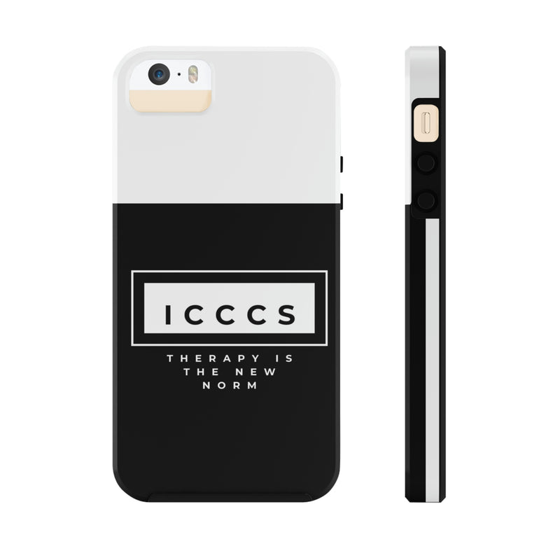 ICCCS Therapy is the New Norm Tough Phone Cases, Case-Mate