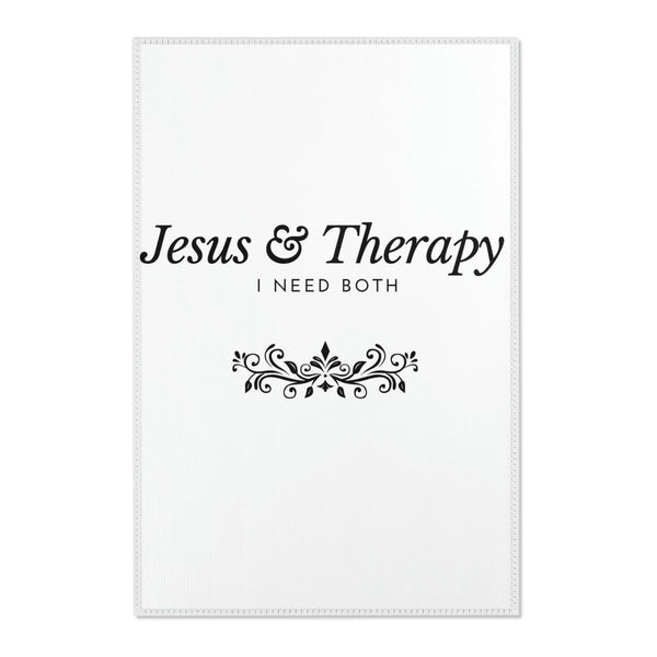 Jesus & Therapy Area Rugs