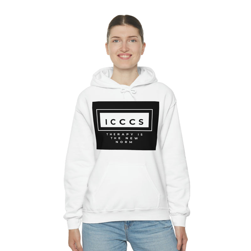 ICCCS Therapy Is The New Norm Unisex Heavy Blend™ Hooded Sweatshirt