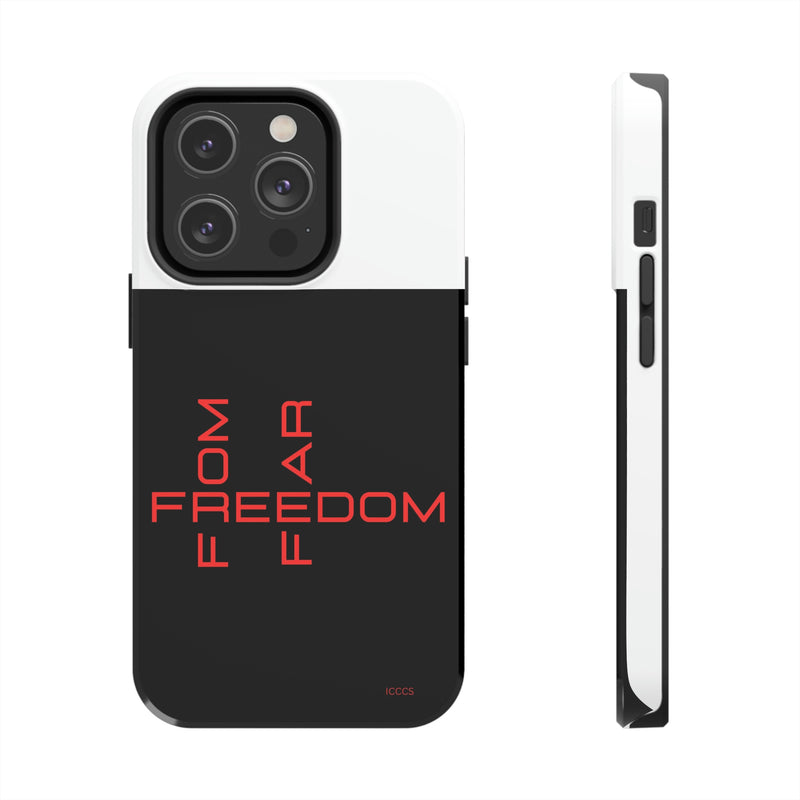 Freedom From Fear Tough Phone Cases, Case-Mate