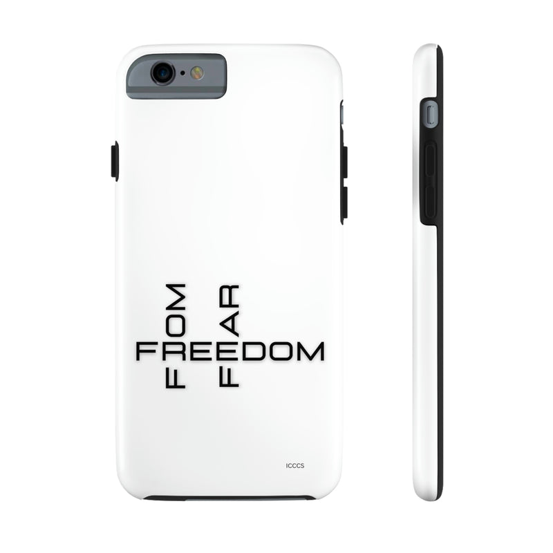 Freedom From Fear Tough Phone Cases, Case-Mate