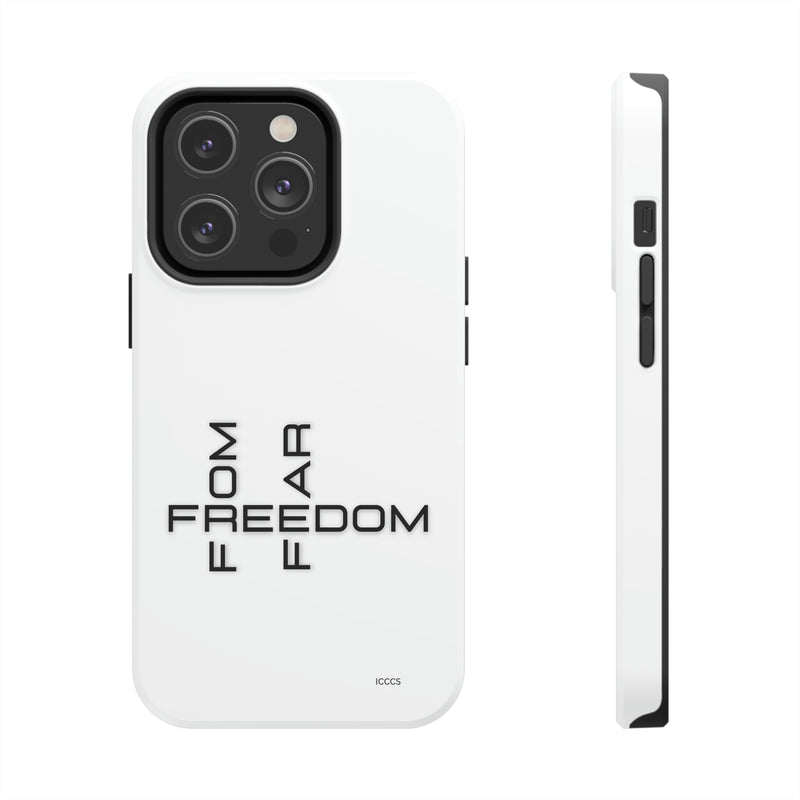 Freedom From Fear Tough Phone Cases, Case-Mate