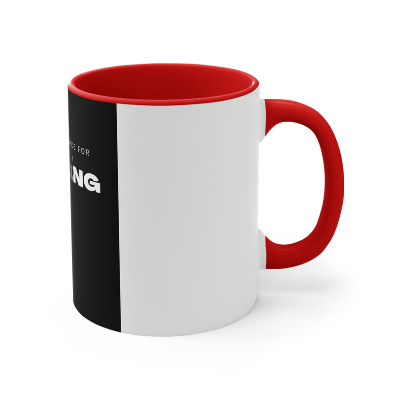 God is My Source For Everything Accent Coffee Mug, 11oz