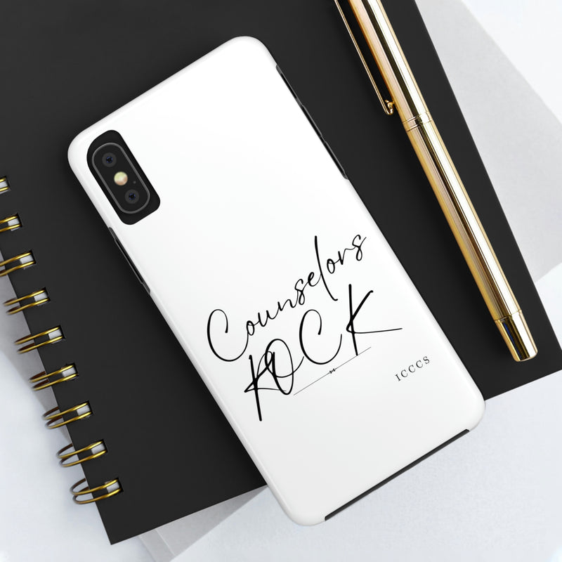 Counselors Rock Tough Phone Cases, Case-Mate