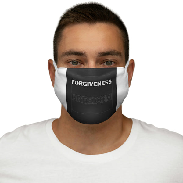 Forgiveness Freedom  Snug-Fit Polyester Face Mask