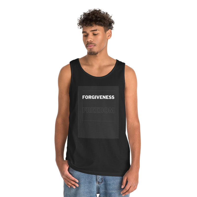 Forgiveness Freedom Unisex Heavy Cotton Tank Top