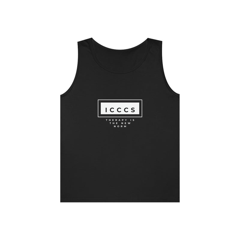 ICCCS Therapy Is The New Norm Unisex Heavy Cotton Tank Top