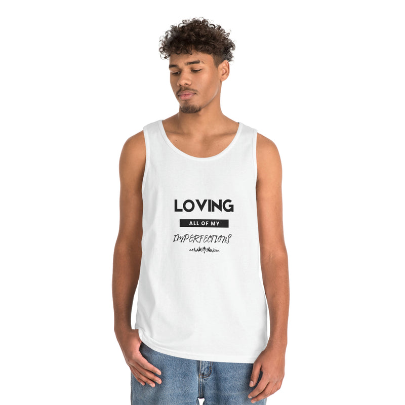 Loving All Of My Imperfection Unisex Heavy Cotton Tank Top