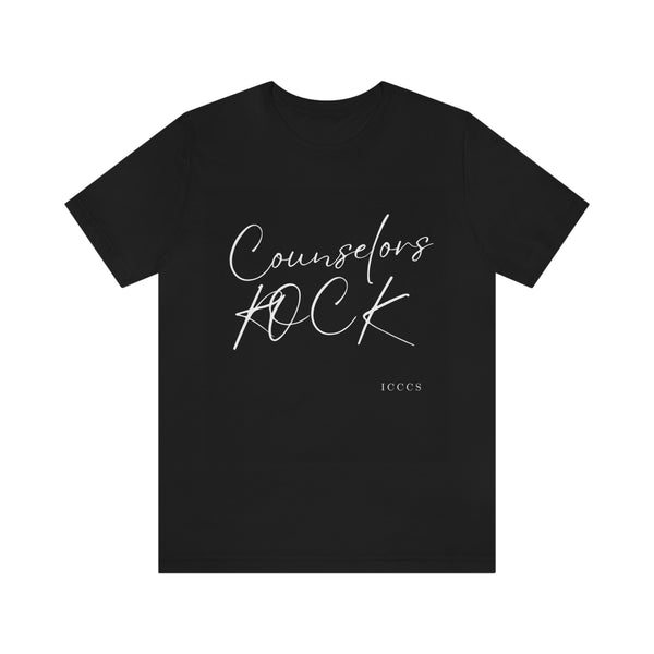 Counselors Rock Unisex Jersey Short Sleeve Tee