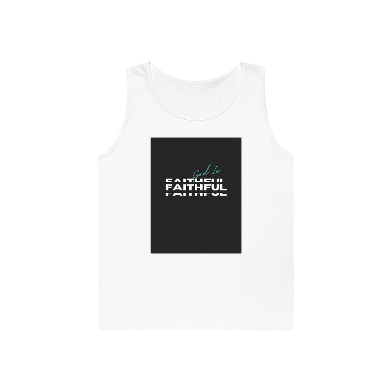 God Is Faithful Unisex Heavy Cotton Tank Top