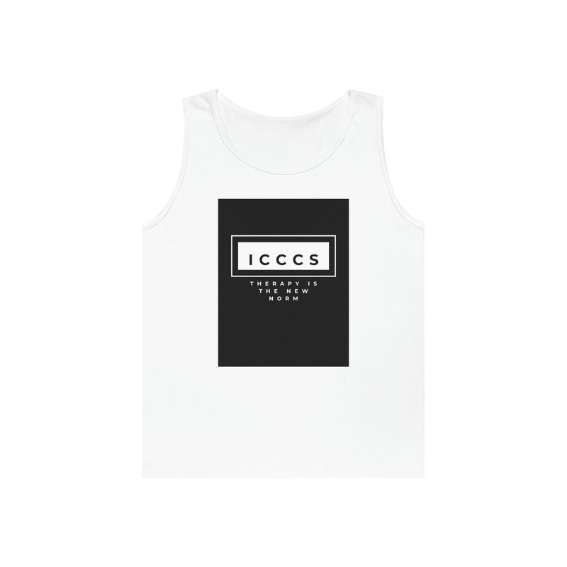 ICCCS Therapy Is The New Norm Unisex Heavy Cotton Tank Top