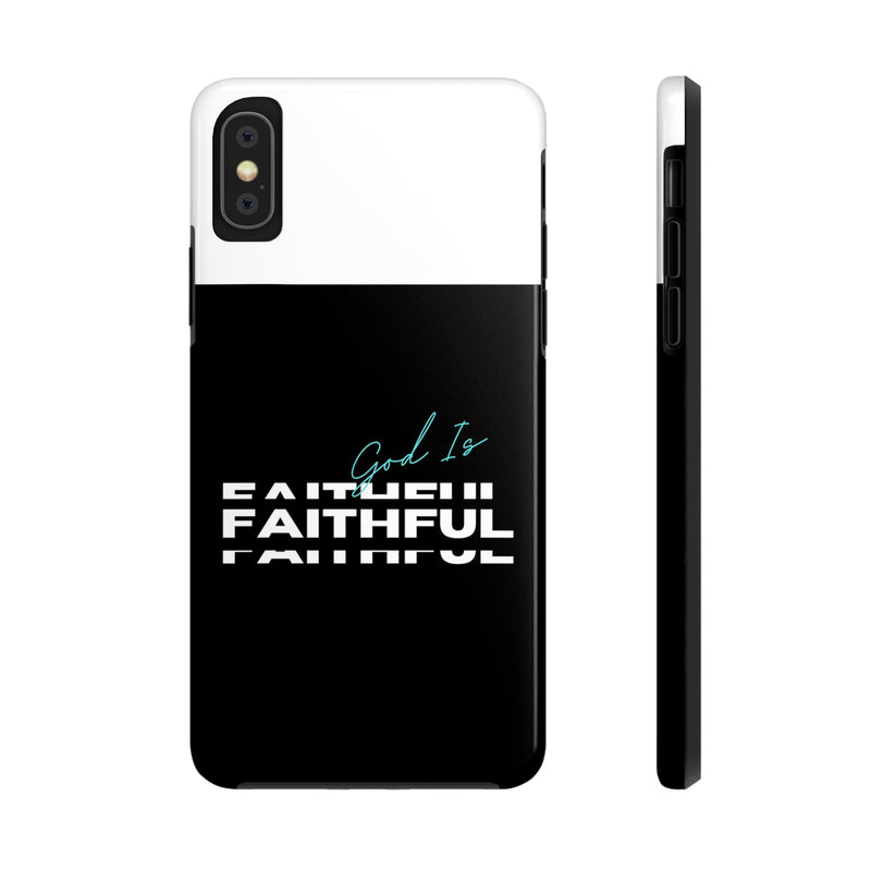 God is Faithful Tough Phone Cases, Case-Mate