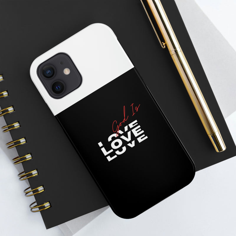 God is Love Tough Phone Cases, Case-Mate