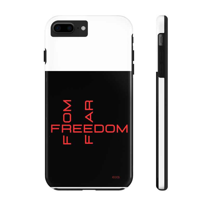 Freedom From Fear Tough Phone Cases, Case-Mate