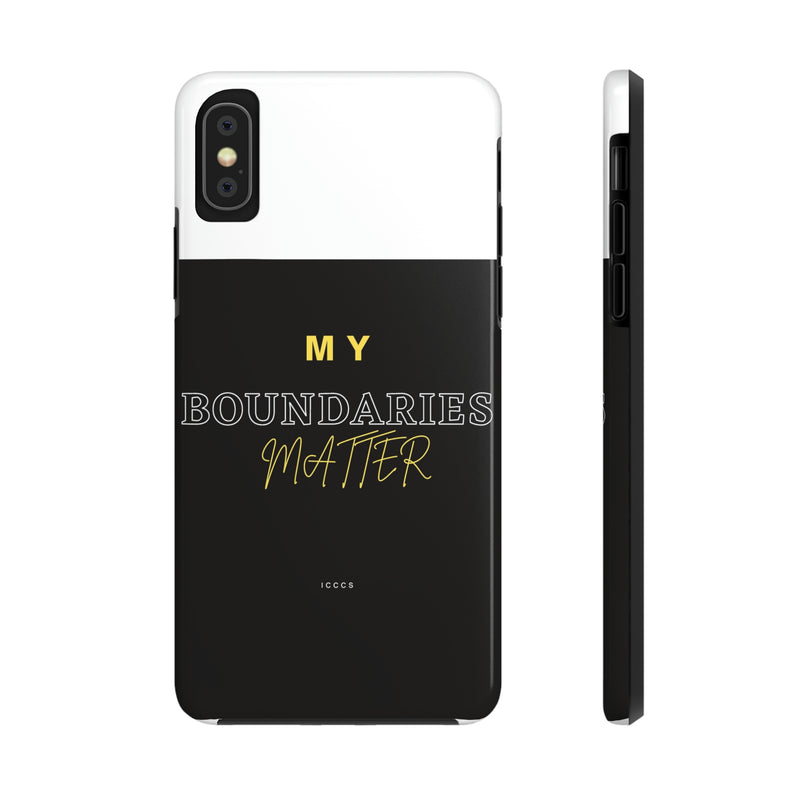 My Boundaries Matter Tough Phone Cases, Case-Mate